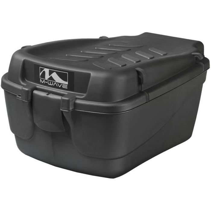 M-Wave Coffre de vélo - Amsterdam Easy Box XL - 42 x 31 x 22 cm - 19 litres