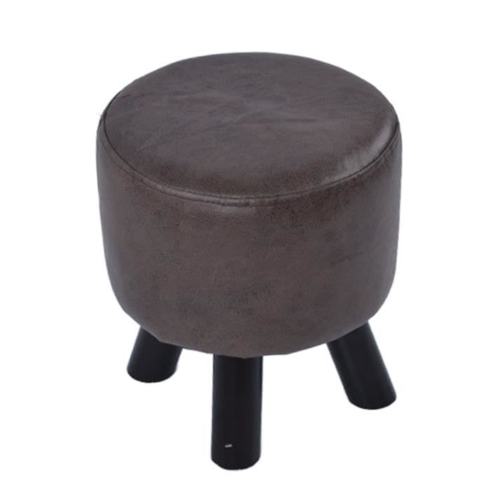 Tabouret Bas En Bois MagiDeal - 50x30x11 Cm, Repose-Pieds Pour Canapé Ou Bureau, Design Élégant Et Compact