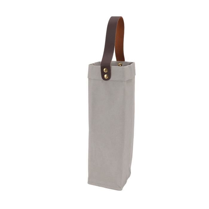 PandaHall 12 Sacs Cadeaux Vin Kraft Blanc - Fenêtre Transparente 36x12.5x8.5cm - Pour Mariage, Fête