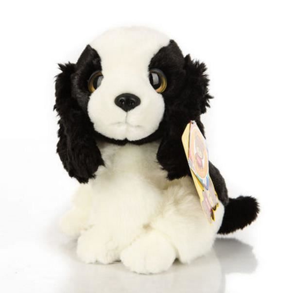 Cocker Chien Noir Peluche Jouets Bebe Poupee Cadeaux D Anniversaire 18cm Cdiscount Puericulture Eveil Bebe