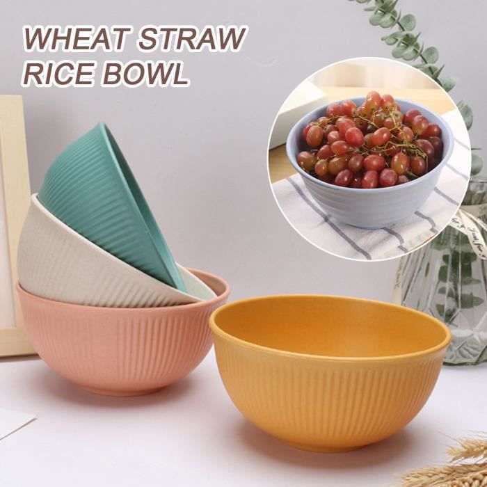 Bols Chinois En Porcelaine Bleu Et Blanc, Bols De Service Pour Soupe De Nouilles Salade Pâtes