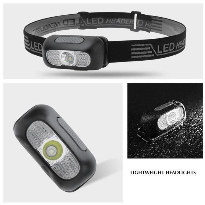 Lampe Frontale Puissante 1000 Lumens,Lampe Frontale LED Rechargeable