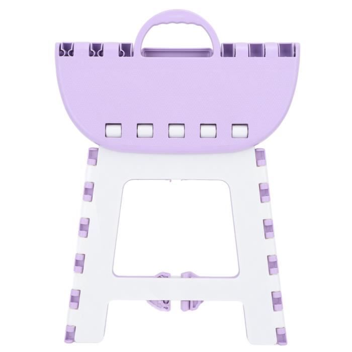 Marchepied Pliable WedDecor 27,9 Cm - Charge 150 Kg, Antidérapant, Enfants & Adultes Cuisine/Salle De Bain
