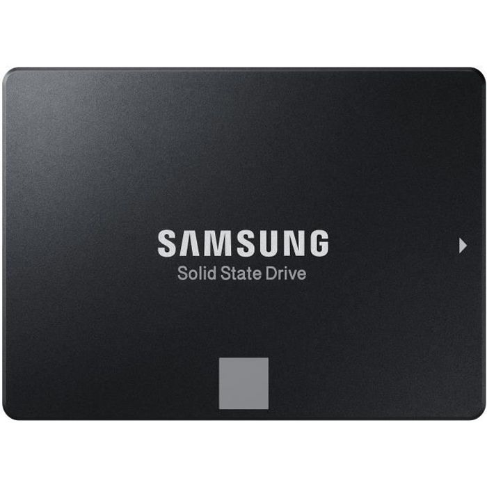 Acheter Disque SSD SAMSUNG - Disque SSD Interne - 860 EVO - 500Go - 2,5" (MZ-76E500B/EU) pas cher Achat Disque SSD SAMSUNG - Disque SSD Interne - 860 EVO - 500Go - 2,5" (MZ-76E500B/EU) pas cher