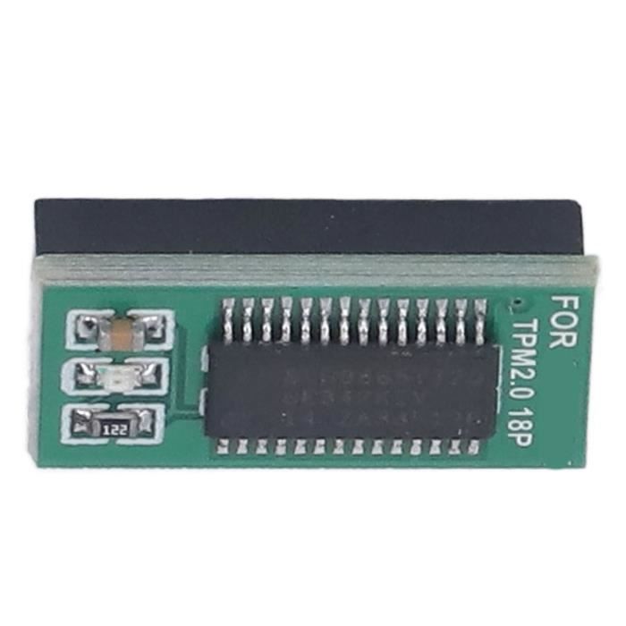 Shipenophy module TPM 2.0 18 broches Module de sécurité TPM 2.0 ...