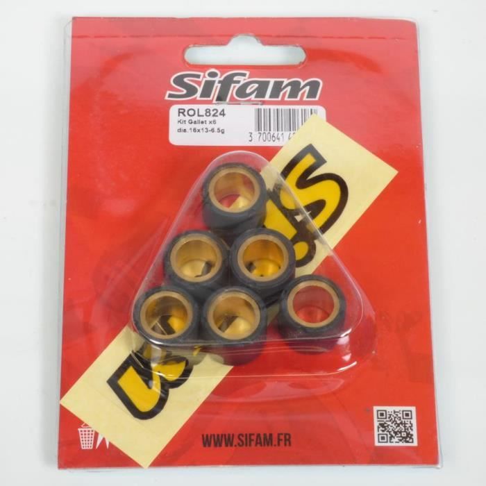 Galet Rouleau De Variateur Sifam Pour Scooter Kymco 50 Agility 4T R10 galet-rouleau-de-variateur-sifam-pour-scooter-kymco-50-agility-4t-r10