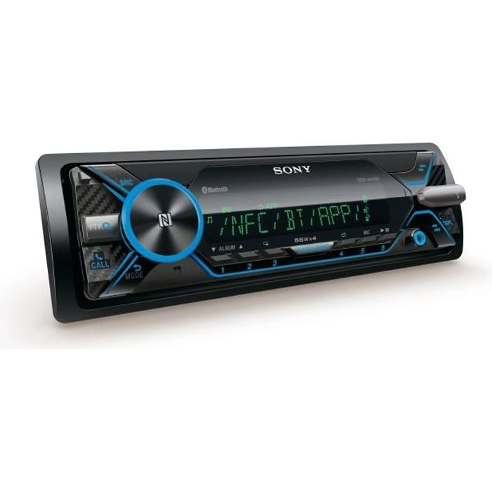 SONY - Autoradio - DSXA416BT - Sans mécanique CD - AUX-USB 4x55W - Bluetooth avec micro déporté.