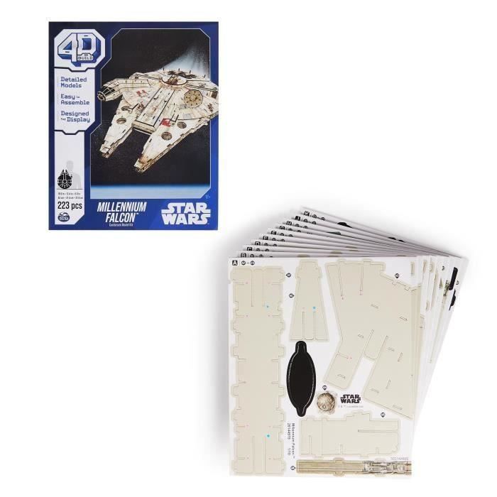 Test : lEGO Star Wars Faucon Millenium 75257, la maquette culte à construire