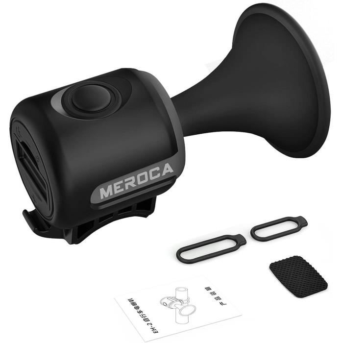 Garosa Sonnette de vélo électronique Klaxon électrique de vélo de