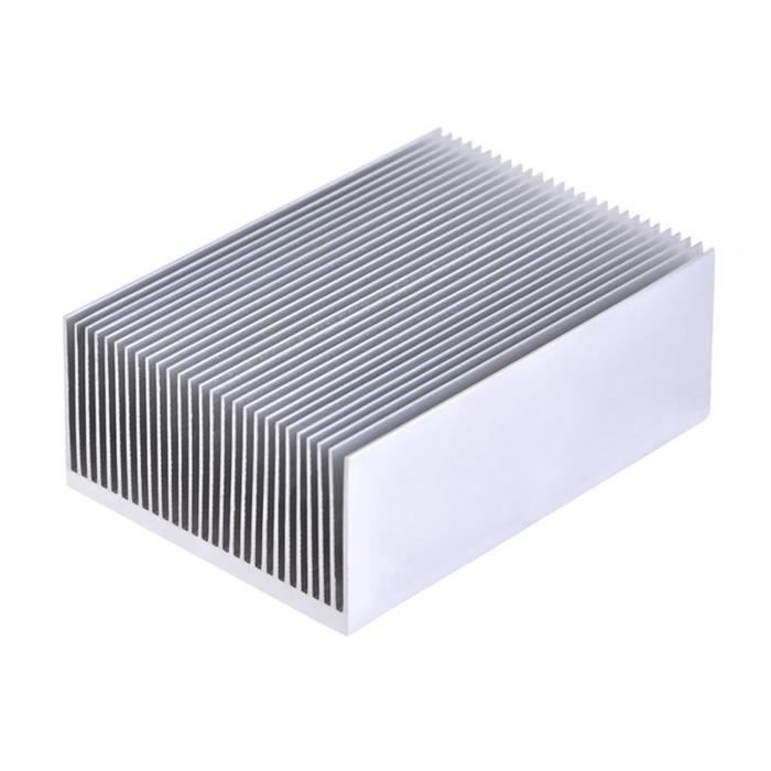 5 Pièces Dissipateur Chaleur Aluminium 150x20x6mm - Pour Ampli LED PCB - -40°C à 85°C