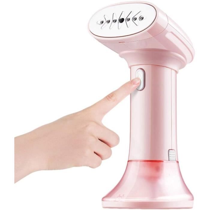 ZEEGMA STEAMEE Défroisseur Portable 2 En 1 1640W - Fer Vapeur 370ml 25g/min Chauffage 30s Vertical Horizontal