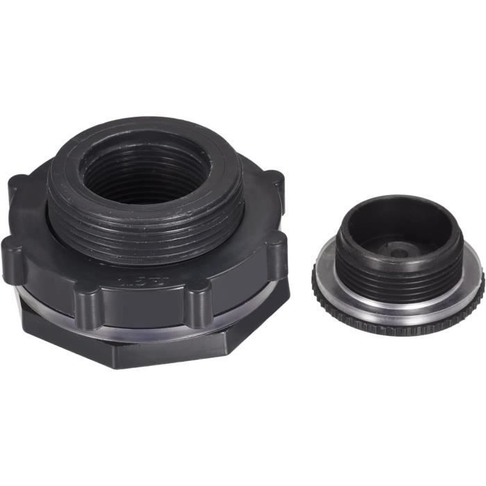 M METERXITY 2 Ensemble PVC Passe-cloison Raccord - Fileté Passe