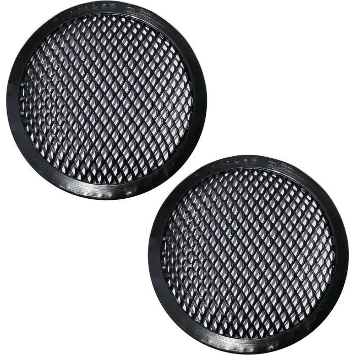 SG Store Lot De 2 Grilles De Protection Phare – Compatible TRX4M Defender 1/18 – Nylon 23,3x18,9 Mm – Noir – Vis Et Tournevis Inclus