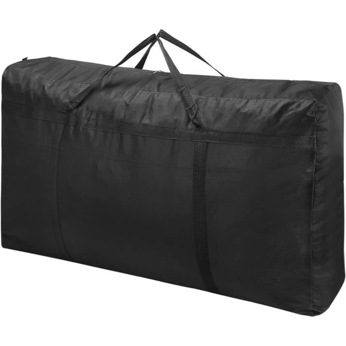 Sac De Rangement 150L étanche Et Pliable - Pour Déménagement, Couettes, Vêtements, Jouets - Tissu Oxford Résistant Avec Double Fermeture Zip
