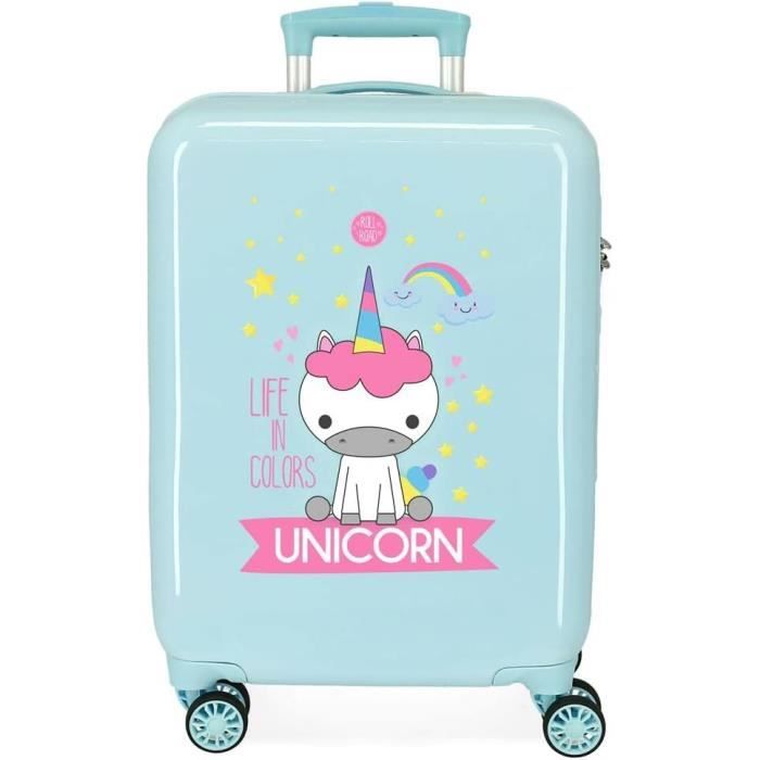Movom Happy Time Valise Enfant Multicolore 50x38x20 Cms Rigide ABS Serrure A Combinaison 34L 2