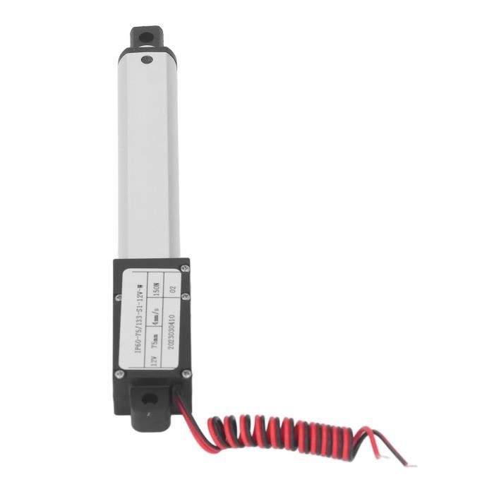 Duokon Moteur miniature Micro actionneur linéaire électrique en aluminium ABS alimentation en