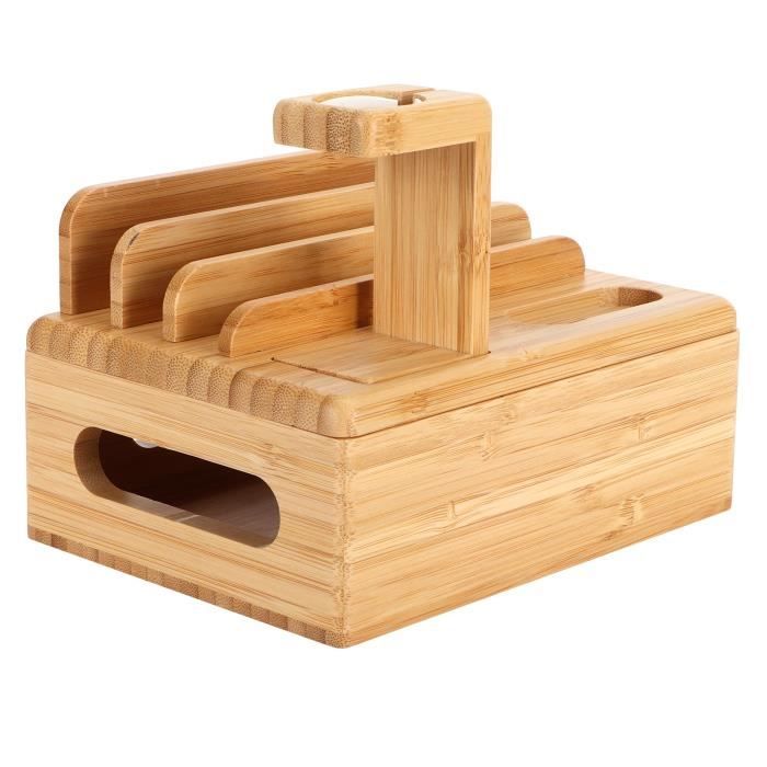 Type De Tiroir Multicouche En Bambou Boîte De Rangement De Bureau En Bois Bureau