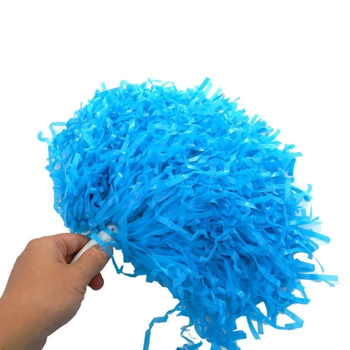 Cheerleading Pom Poms Sports Dance Ball Accessoires De Fête (Bleu