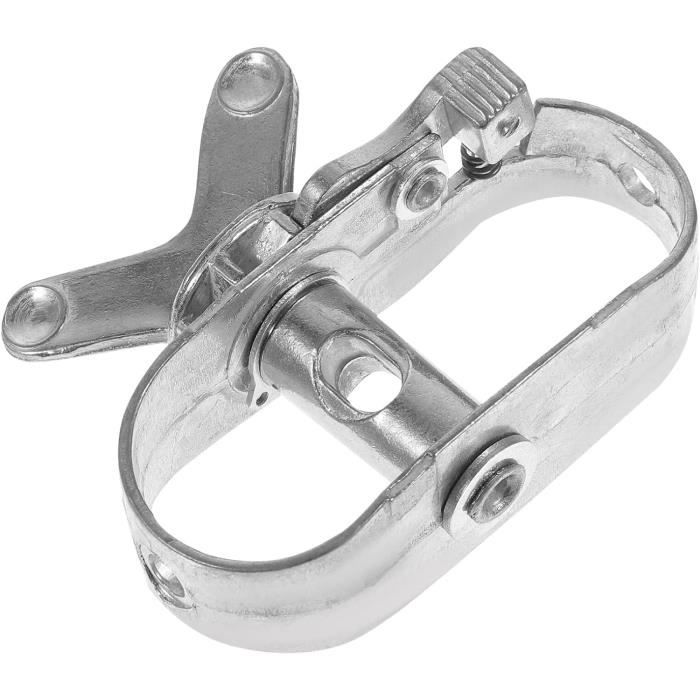 Kit Treuil Pour Bâche De Piscine - 45 M Câble Acier Inox, Manivelle Papillon, Aluminium Robuste | Compatible Piscines Rondes, Ovales, Rectangulaires Hors Sol