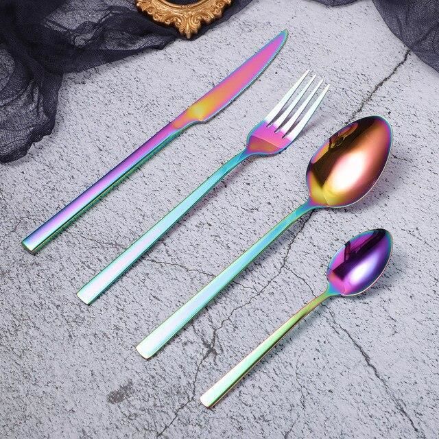 Set de ménagères 24 pcs doré / couvert – Swiss Electro