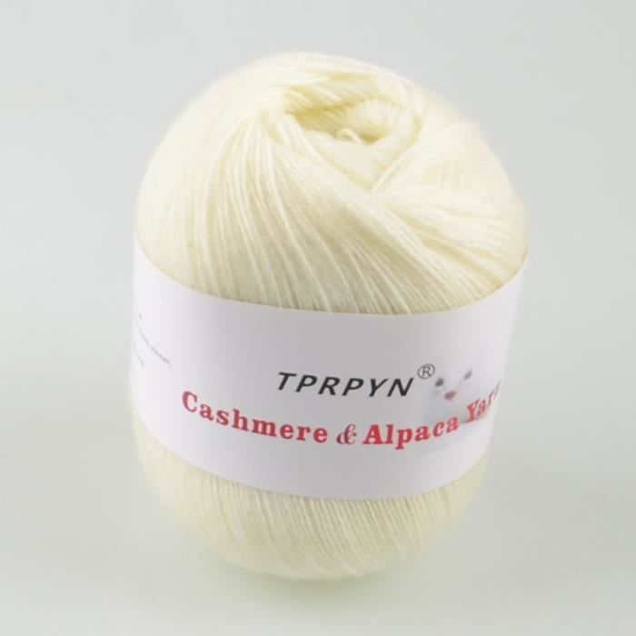 Lot De 5 Fils à Tricoter Fins Viscose-acrylique Beige Foncé - 1,05 Kg, Aiguille N°2, Made In France