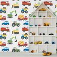 Papier Peint Camions et Transport Multicolore - Enfants - World of Wallpaper AF0002-1