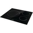 Plaque de cuisson à induction - HISENSE - 3 zones - l59,5 x P52 x H5,4 cm- I6341C - 7200 W - Noir-1