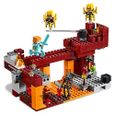 LEGO Minecraft - Le pont de Blaze - Jeu Construction et Aventure - 372 Pièces-1