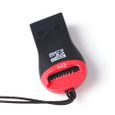 TRIXES Lecteur de carte mémoire pour Micro SD SDHC USB 2.0-1