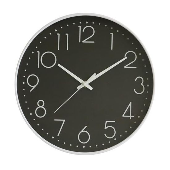 Horloge Murale Aolso 20cm - Mouvement Silencieux, Design Minimaliste | Pour Salon, Chambre, Bureau, Sans Tic-Tac