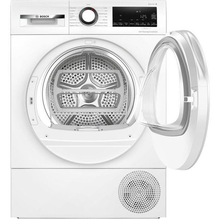 Sèchelinge pompe à chaleur BOSCH Série 6 WQG13500FR 9 kg Induction — free download