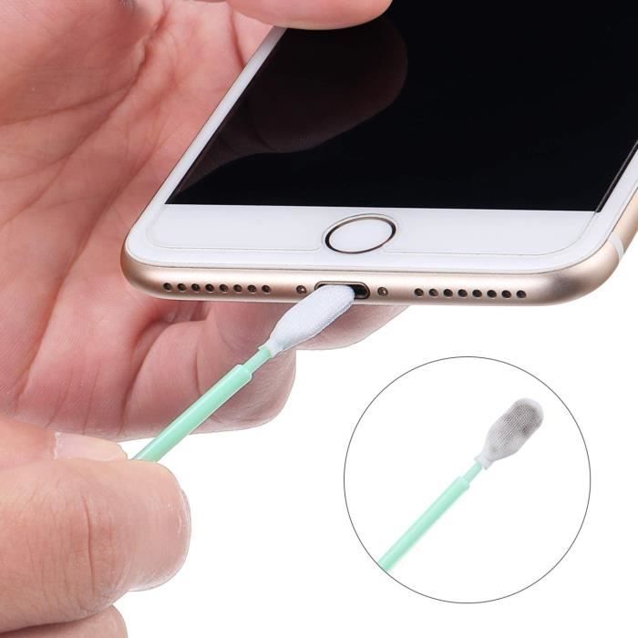 Cobee Kit De Nettoyage Téléphone 17PCS - Brosses Ports USB-C, Haut-parleur Et Bouchons Anti-poussière