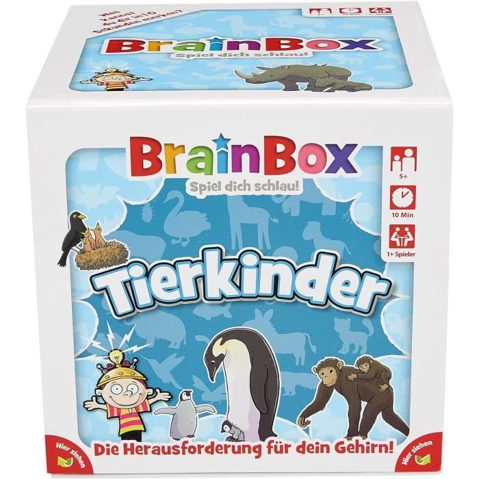 Brain Box Animaux éducatif-Jeu de Quiz pour Enfants à partir de 5 Ans ...