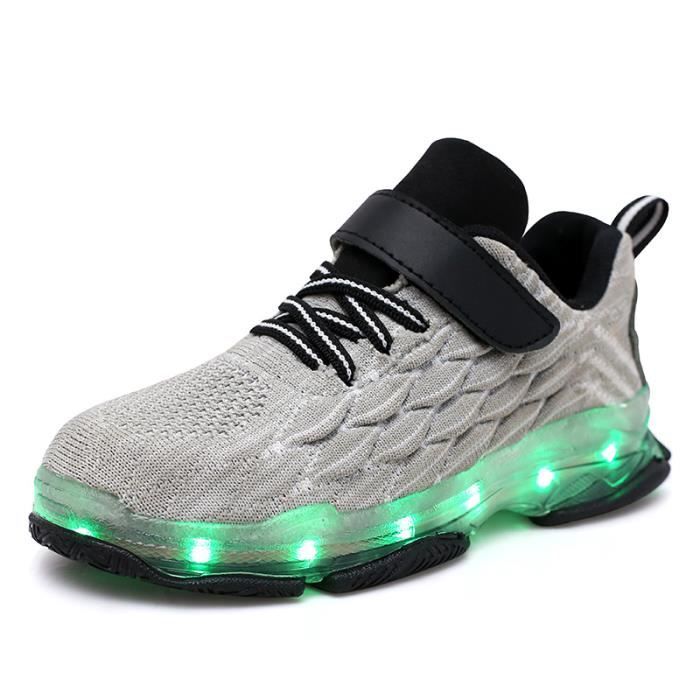 Cdiscount Chaussures Lumineuse Garcon Baskets Sneakers Garçon