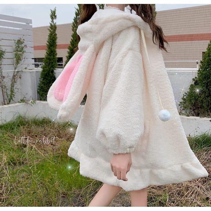 Sweat capuche sales oreille de lapin
