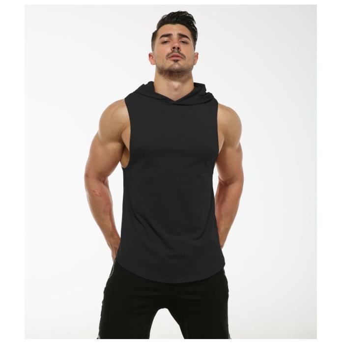 Débardeur Pour Homme Débardeur Homme Sportif Avec Capuche