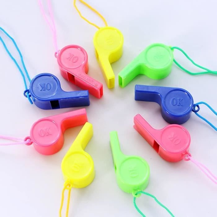 Lot De 2 Sifflets Fox 40 Classic CMG Avec Lanière - Violet Arbitre Entraîneur