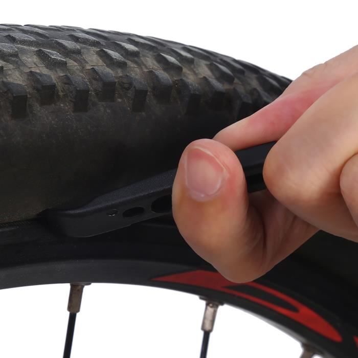kit reparation velo Outils de réparation pneu de vélo Multifonctions