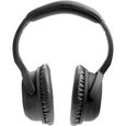 LINDY LH500XW Hi-Fi Casque supra-auriculaire Bluetooth, filaire noir Noise Cancelling micro-casque, volume réglable, co-2