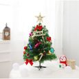 50cm Mini table d'arbre de Noël Décoration de Noël Décor Maison Party Cadeau-2