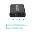 XCSOURCE Adaptateur HDMI Audio vers + Jack 3.5mm Convertisseur SPDIF Toslink Optique pour Blu-ray Lecteur DVD AC1359-2
