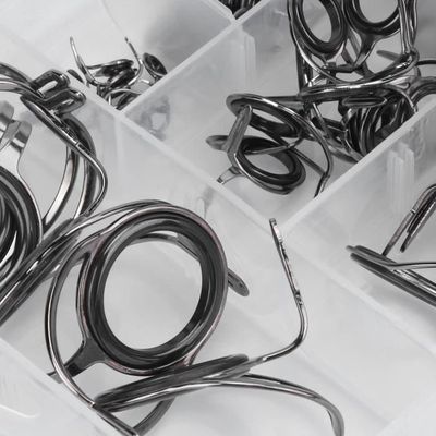 36 pièces embouts de canne à pêche Kit de réparation accessoires de à d