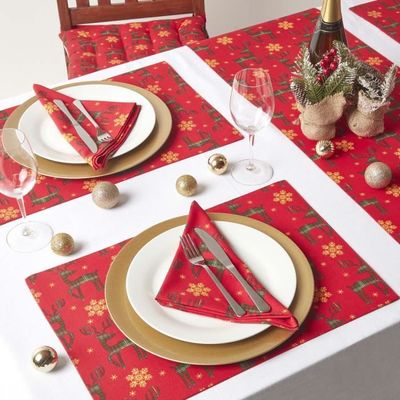 Ensemble Serviettes De Noël 100% Coton – Motif Renne, Très Absorbant (serviette De Bain, Essuie-mains, Serviette Invité)