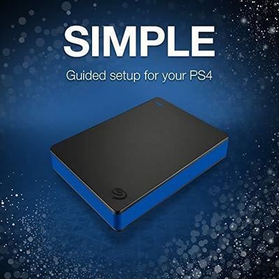 Disque Dur Externe Seagate Game Drive 2To Pour PS4 Et PS4 Pro, Neuf Sous Blister