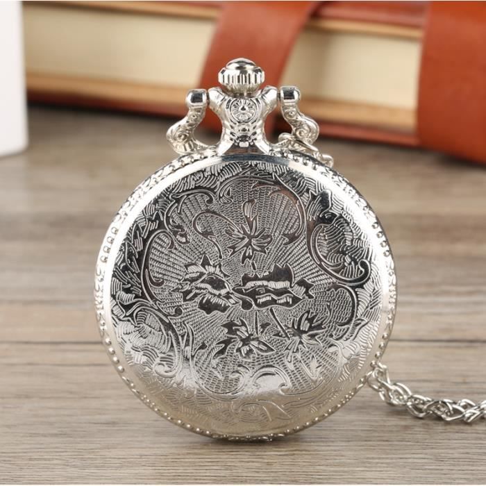Montre à Gousset LED L'Étrange Noël De Mr Jack - Ronde Bronze, Pendentif (neuve)