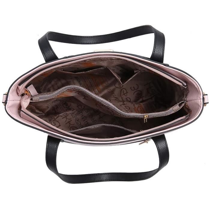 Sac à Main Femme SSKHE Avec Chaîne - Cuir Synthétique, Dimensions 26x7x15cm, Bandoulière Ajustable, Blanc Ou Noir