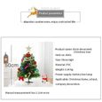50cm Mini table d'arbre de Noël Décoration de Noël Décor Maison Party Cadeau-3