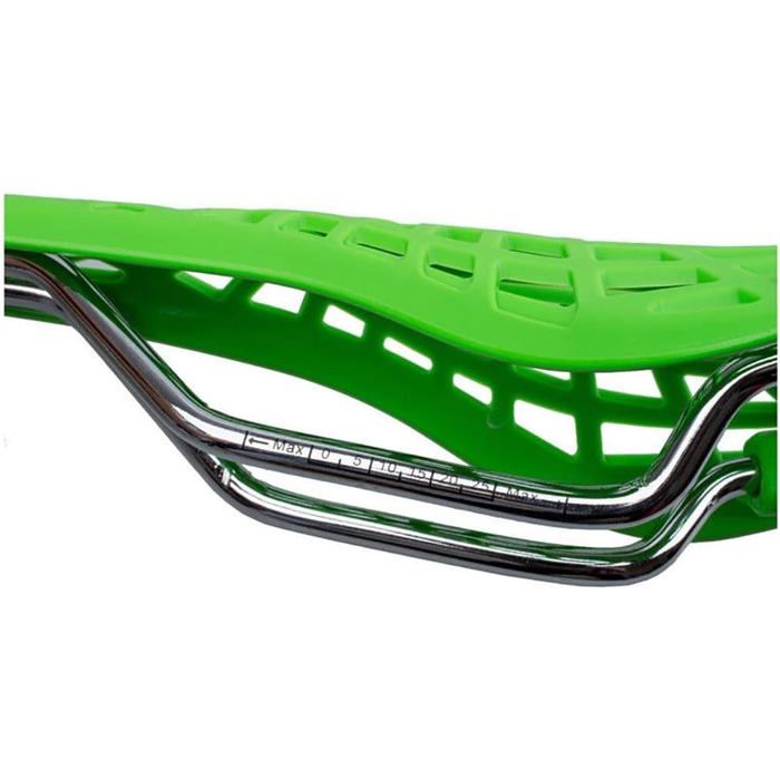 Selle De Vélo Toile D'araignée Creuse DOITOOL – 280 X 130 Mm – Jaune – Ergonomique – Pour VTT Et Route