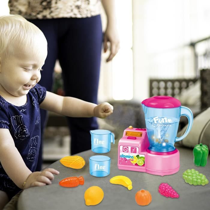 BESPORTBLE – Set Cuisine Enfant 3 Pièces – Plaque Induction Avec Sons/lumières – Évier Et Robinet