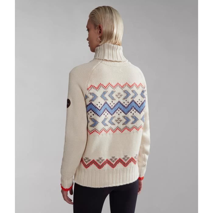 Pull col roule femme Napapijri Nathaniel FW3
